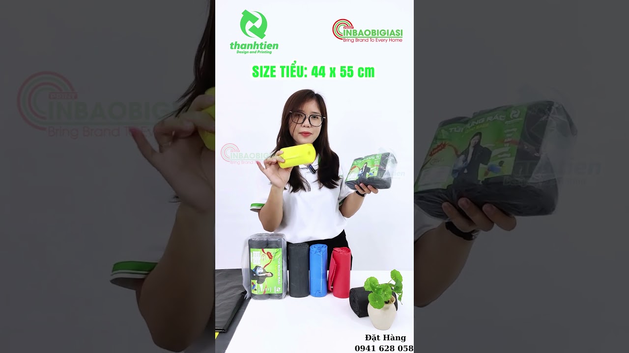 Hộ gia đình nên mua túi rác cỡ nào sử dụng hợp lý